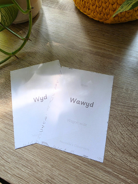 Afrikaans Intensiewe Vorme Flitskaarte